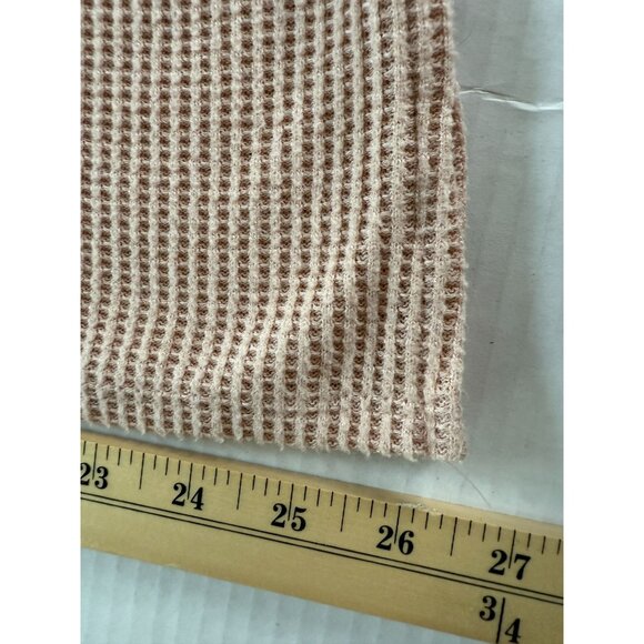 Chicos Zenergy 2-Piece Pink Waffle-Knit Cardigan & Tank Set Size 16/18 Resort - Picture 15 of 15